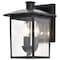 Nuvo Jamesport Outdoor Small Wall Lantern 3 Lights Matte Black Finish 60/5934 - alternate 1